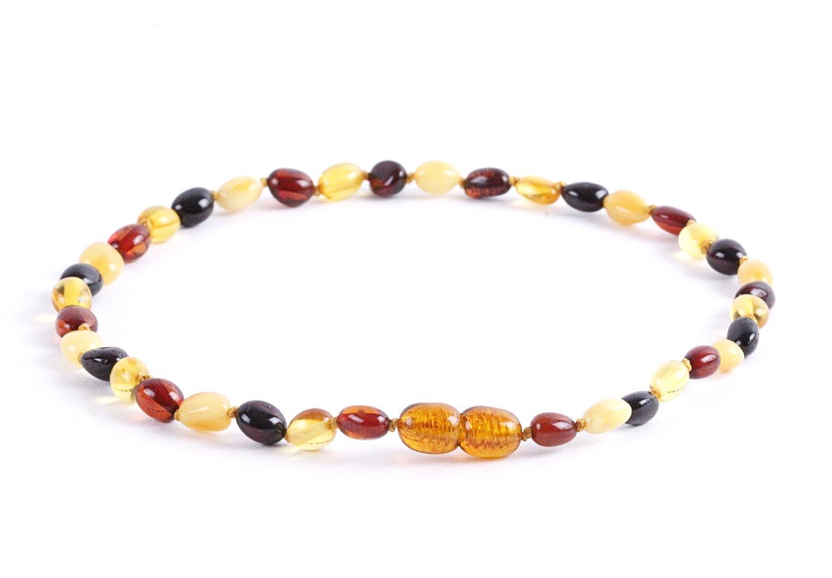 Baltic Amber Bracelet - Adult Coordinating Bracelet Pain Relief Or Hormonal  7.5 Inch Stretch