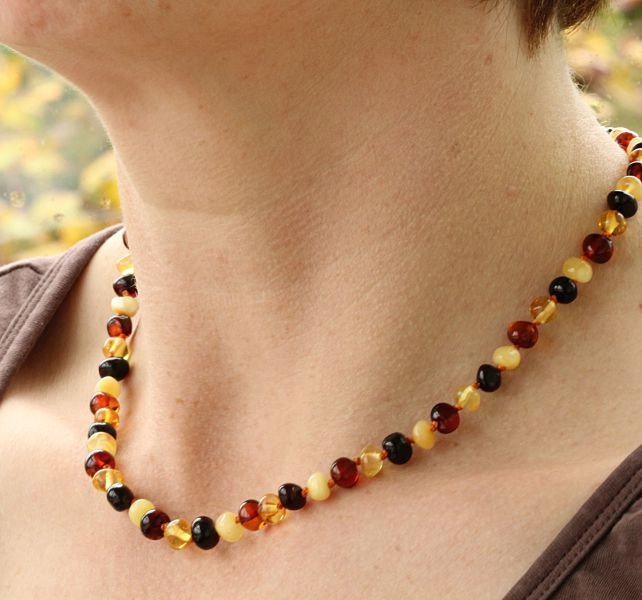 Baltic Amber necklace for man - JoyElly