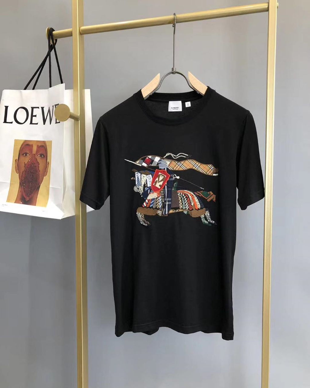 burberry knight t shirt