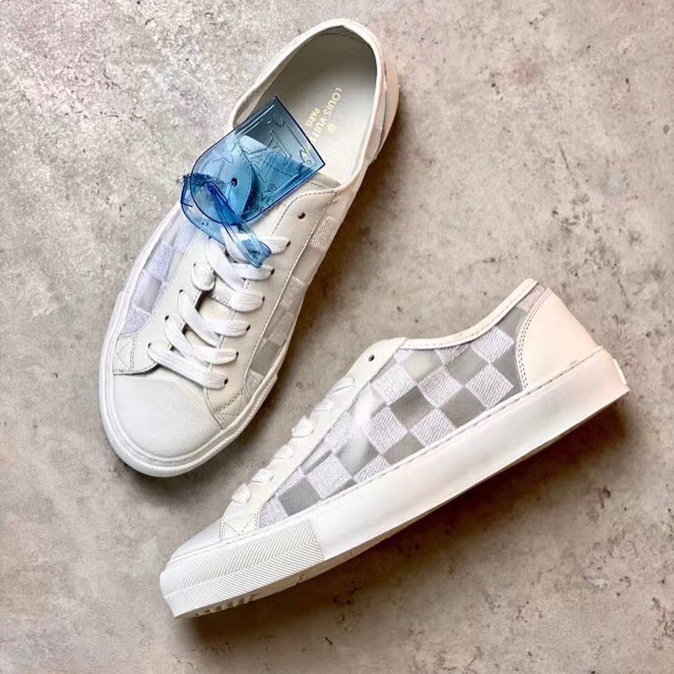 louis vuitton match up sneaker white