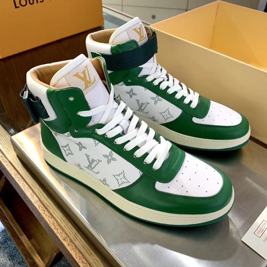 louis vuitton boots green