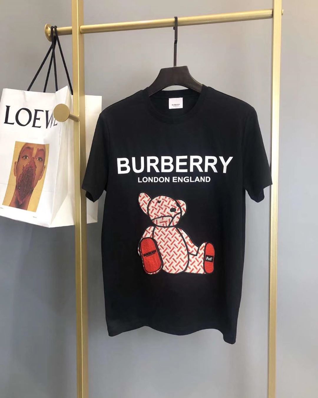 burberry bear shirt