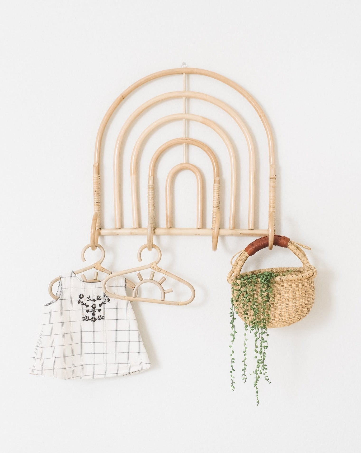 Rattan Hangers - Adult, Kids - pack of 5 — THE WICKED BOHEME