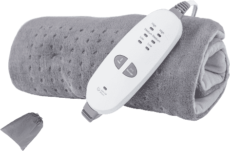 Calming Heat 9 Setting Massaging Weighted Heating Pad