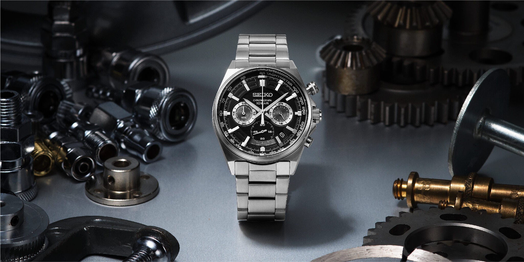 Seiko Male Analog Stainless Steel Watch | Seiko – Just In Time