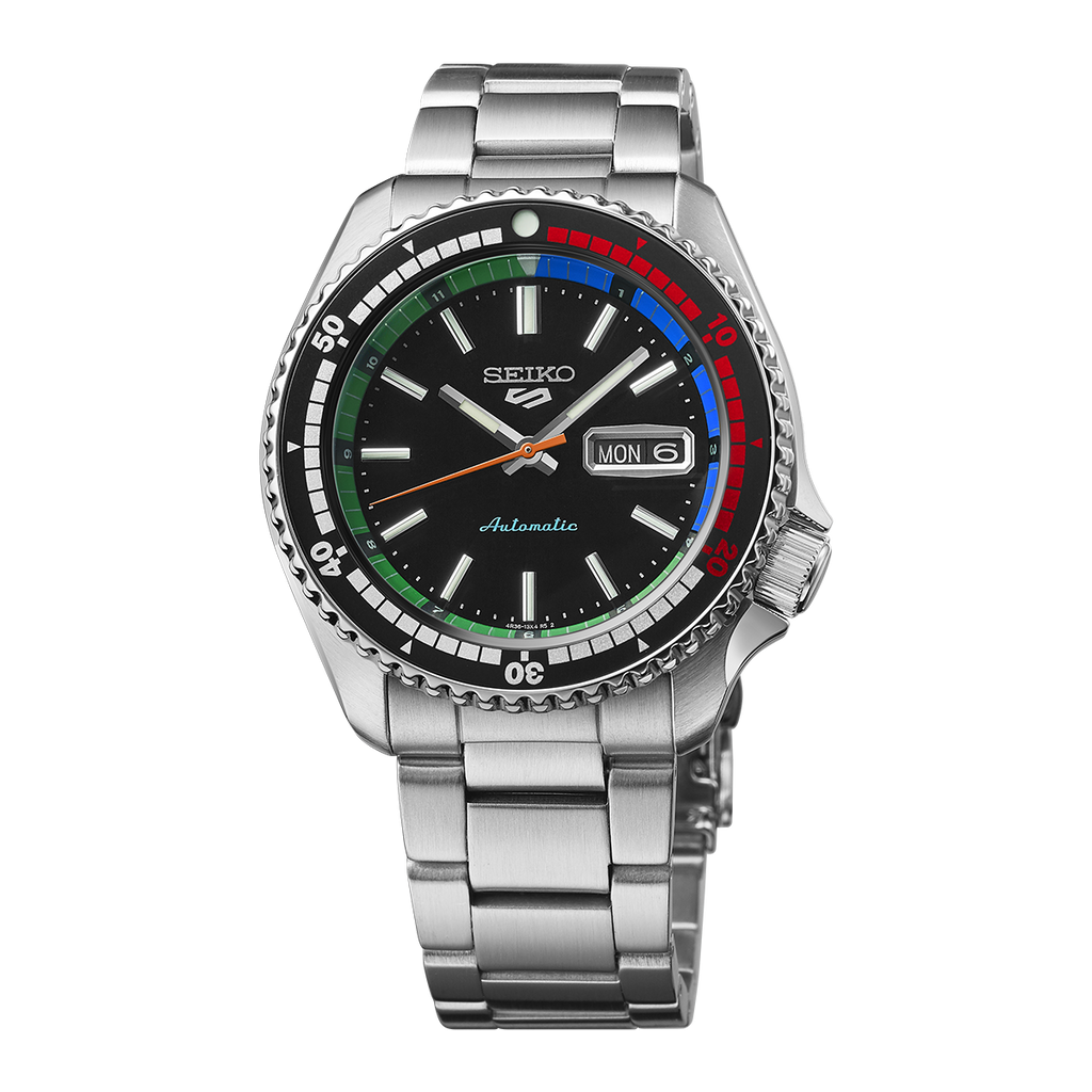 Reloj Seiko 5 Sports Style GMT azul 42,5mm SSK003K1