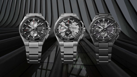 Three sleek and sporty chronographs join the main Astron collection