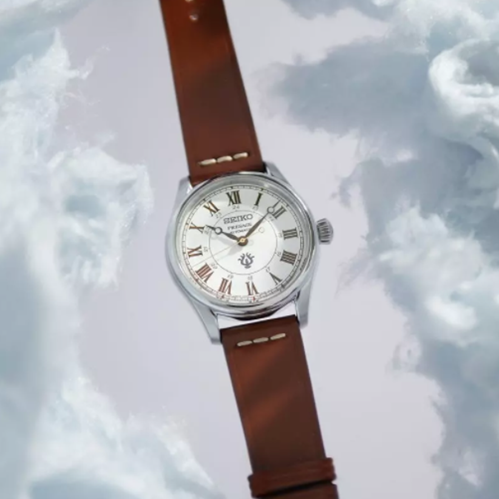 Seiko Presage 'Castle in the Sky' Studio Ghibli Collaboration-SPB215J1