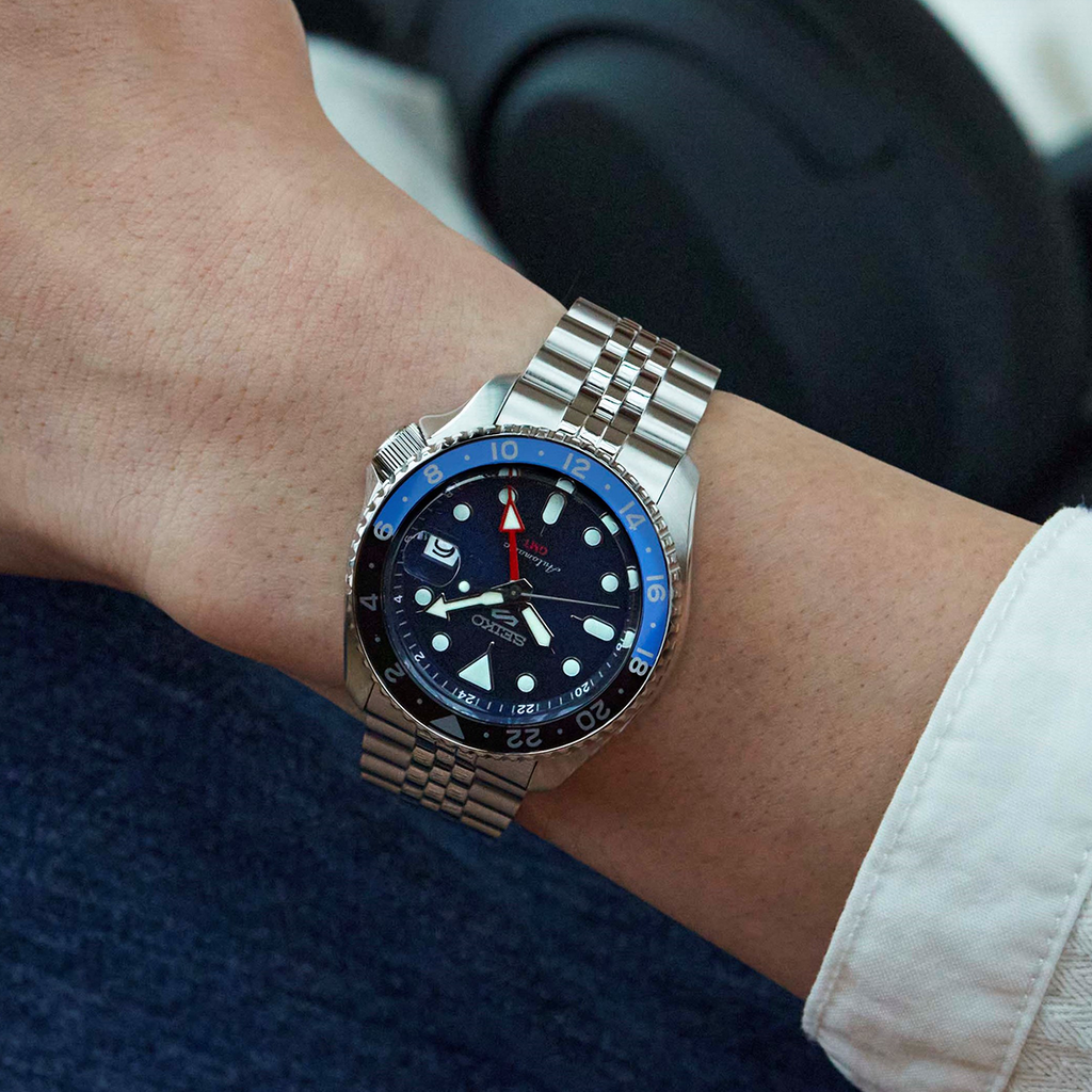 Seiko 5 Sports 'Blueberry' GMT SKX Re-Interpretation - SSK003K1