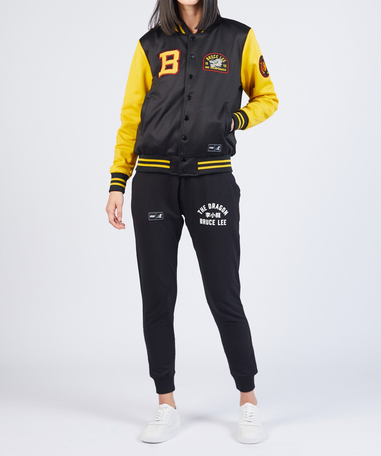 Bruce Lee Black & Yellow Pullover