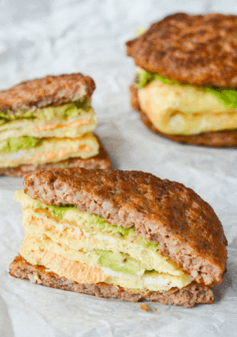 keto friendly breakfast sandwich