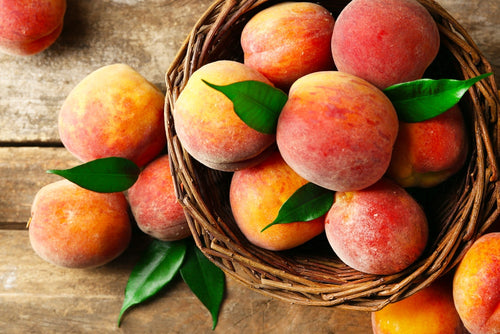 low carb fruit peaches