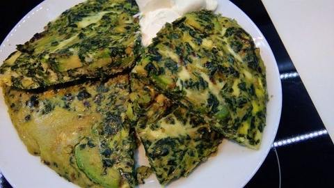 avocado keto friendly breakfast omelette