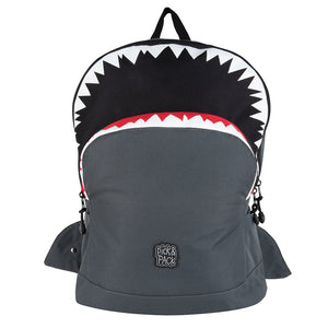 Shark Bite Backpack in White