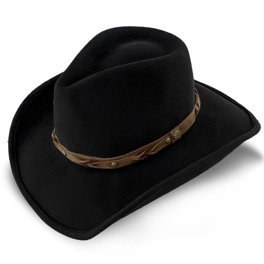 Mens Shetland Walrus Shapeable Wool Felt Cowboy Hat – Walrus Hats