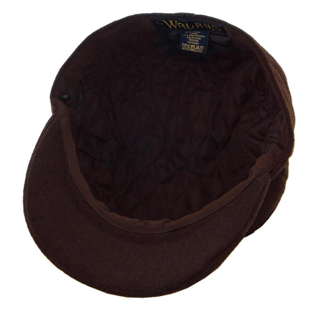 Mens Walrus Shelby Wool 8 Panel Snap Brim Newsboy Cap – Walrus Hats