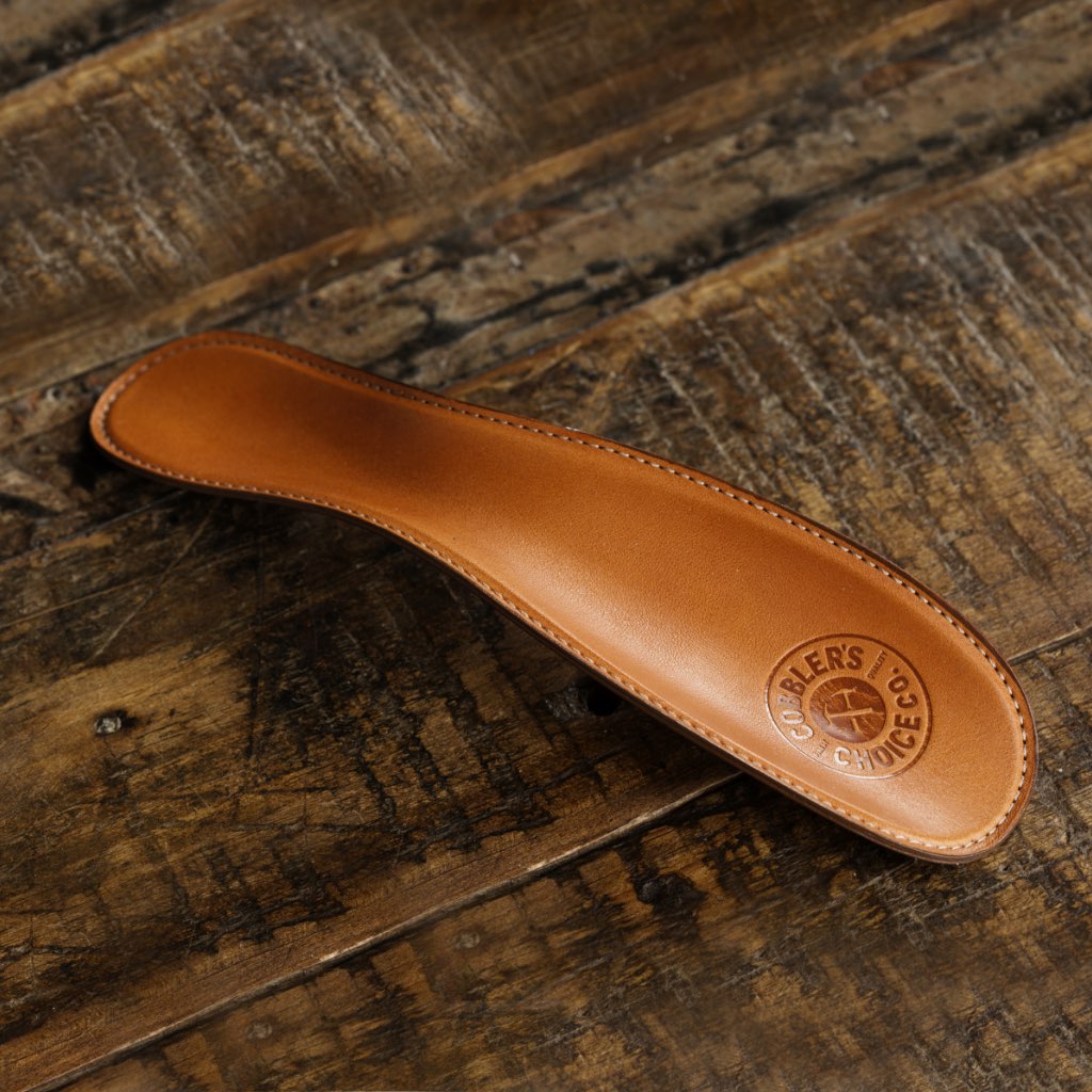 leather shoe horn