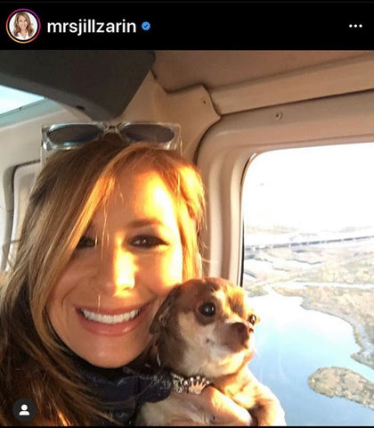 Jill Zarin and her dog, Ginger