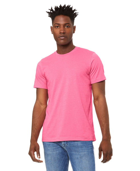 Bella + Canvas Unisex Crew Tee - Heather Charity Pink – THEVWH