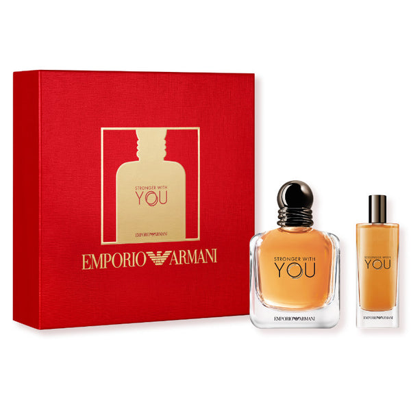 Emporio Armani Stronger With You 2 Piece Gift Set Eau De Toilette 50ml –  D'Scentsation