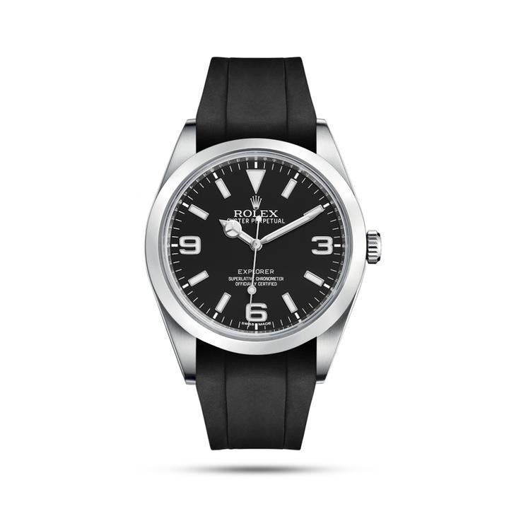 rolex explorer 1 black