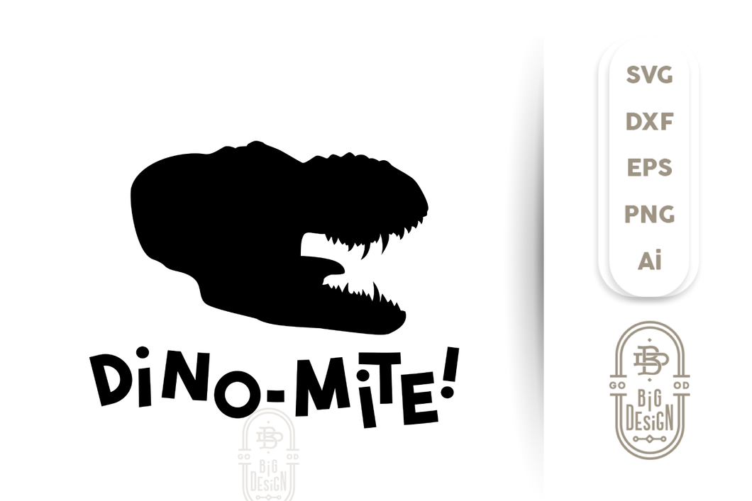 Download Free Svg Dinomite Svg File Dinosaur Svg File Dino Svg Design Shopy