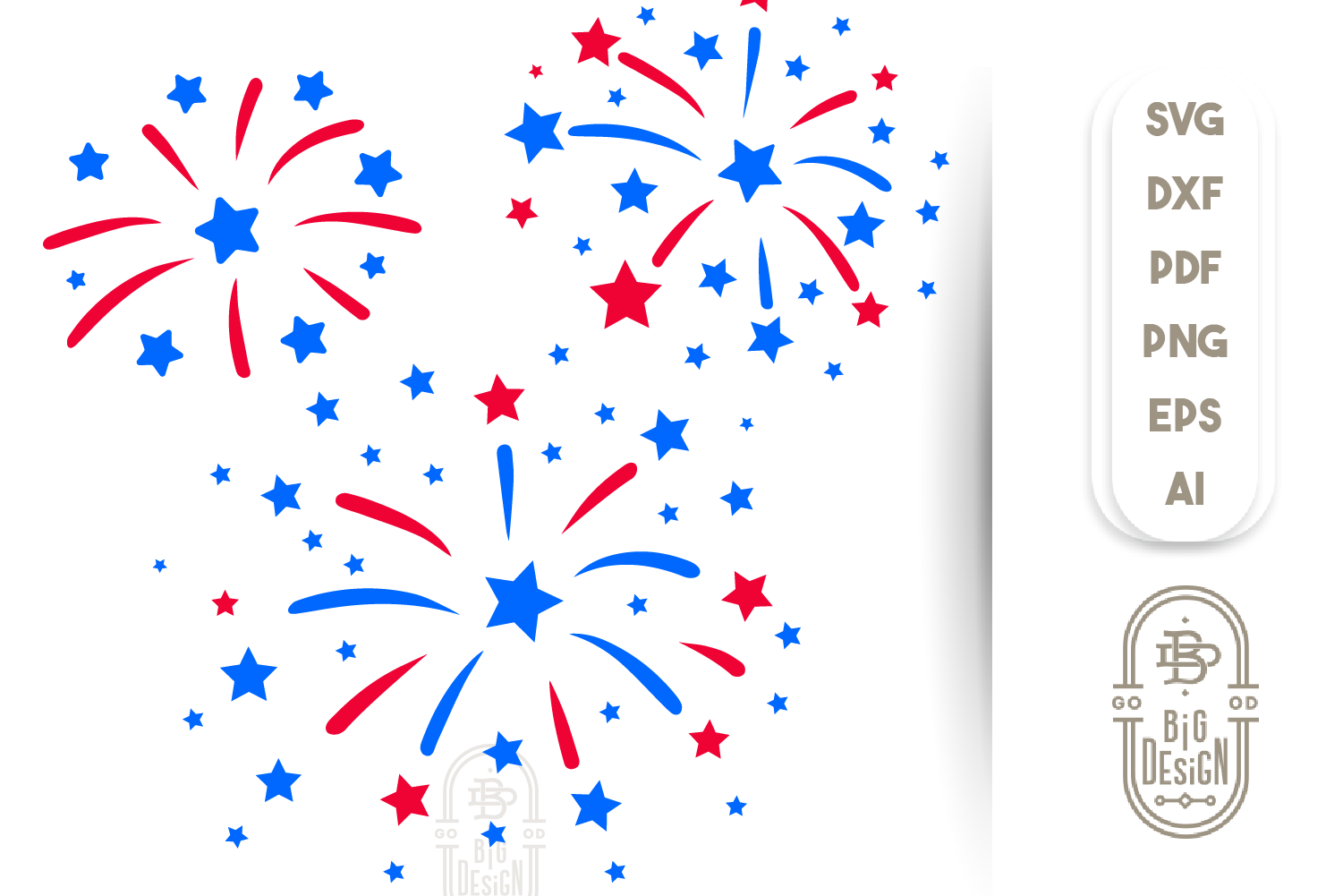 Download Free Svg 4th Of July Fireworks Svg File Design Shopy