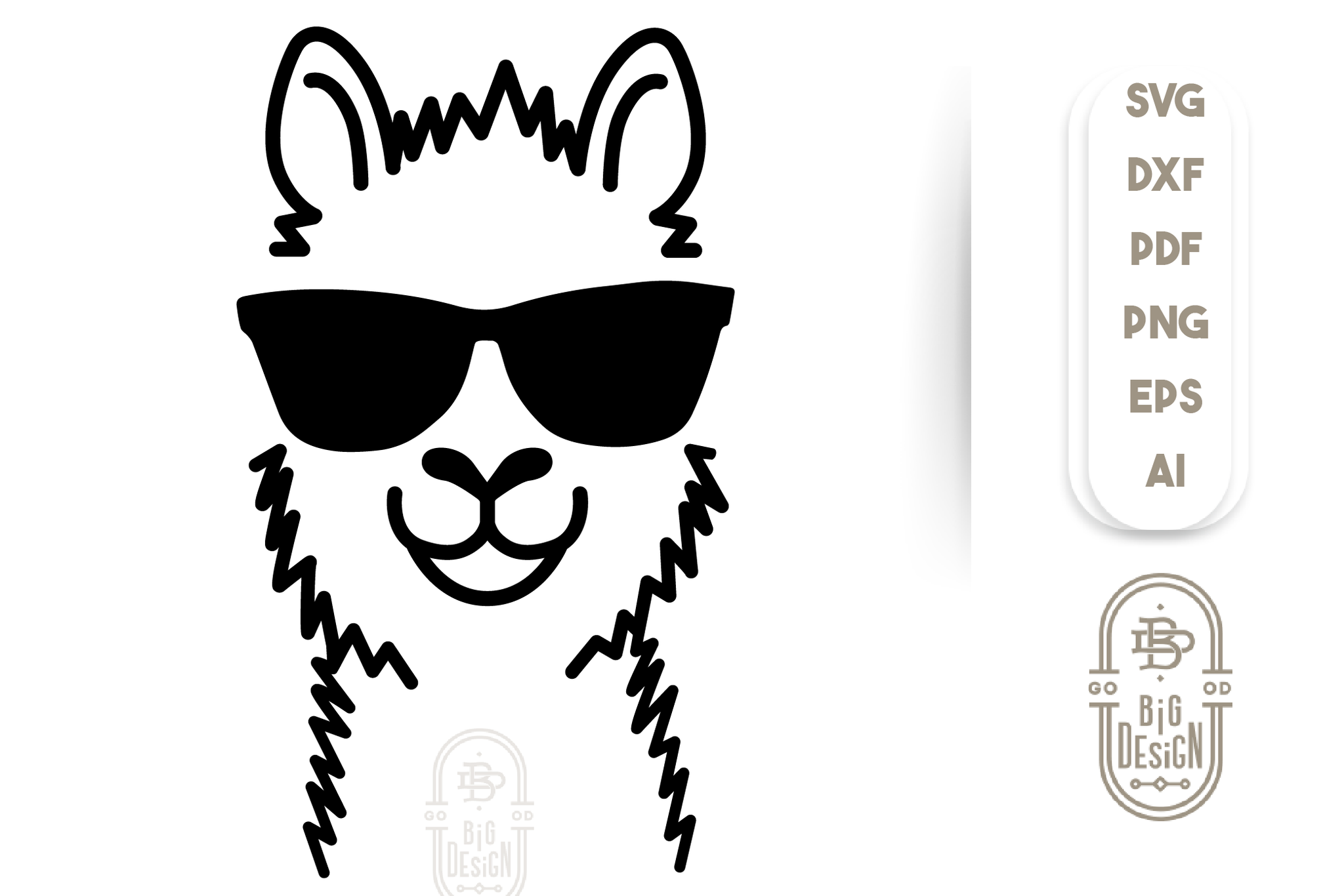 Download Llama Svg File Llama Illustration Svg Design Shopy