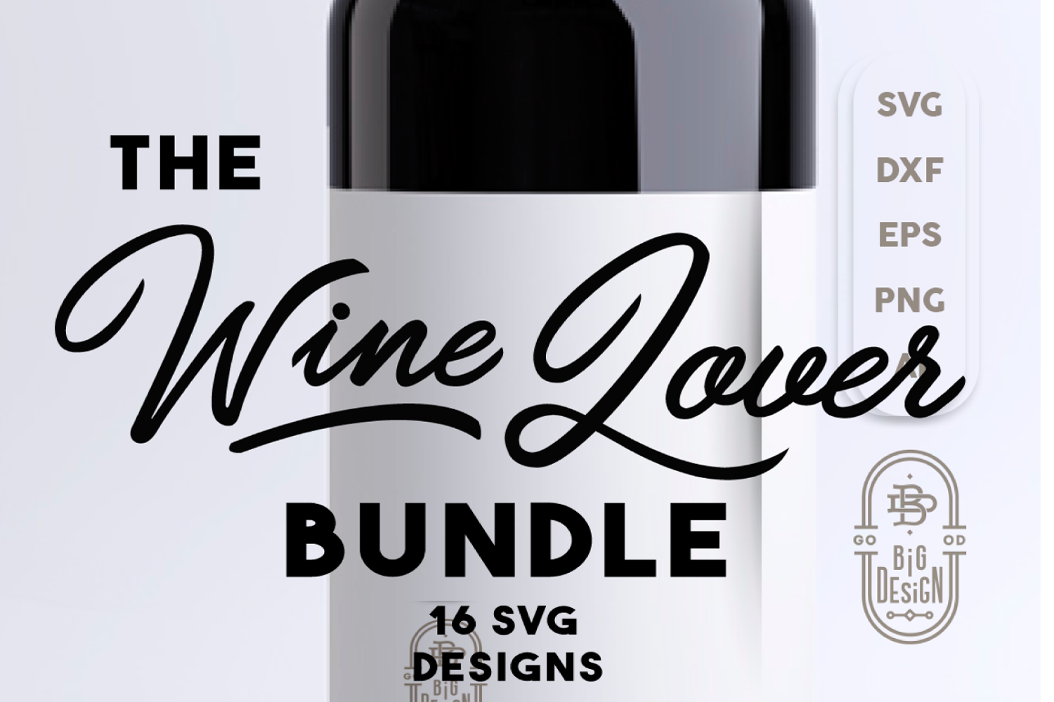 Wine SVG - A Wine Bundle Svg for Wine Lovers - Design Shopy