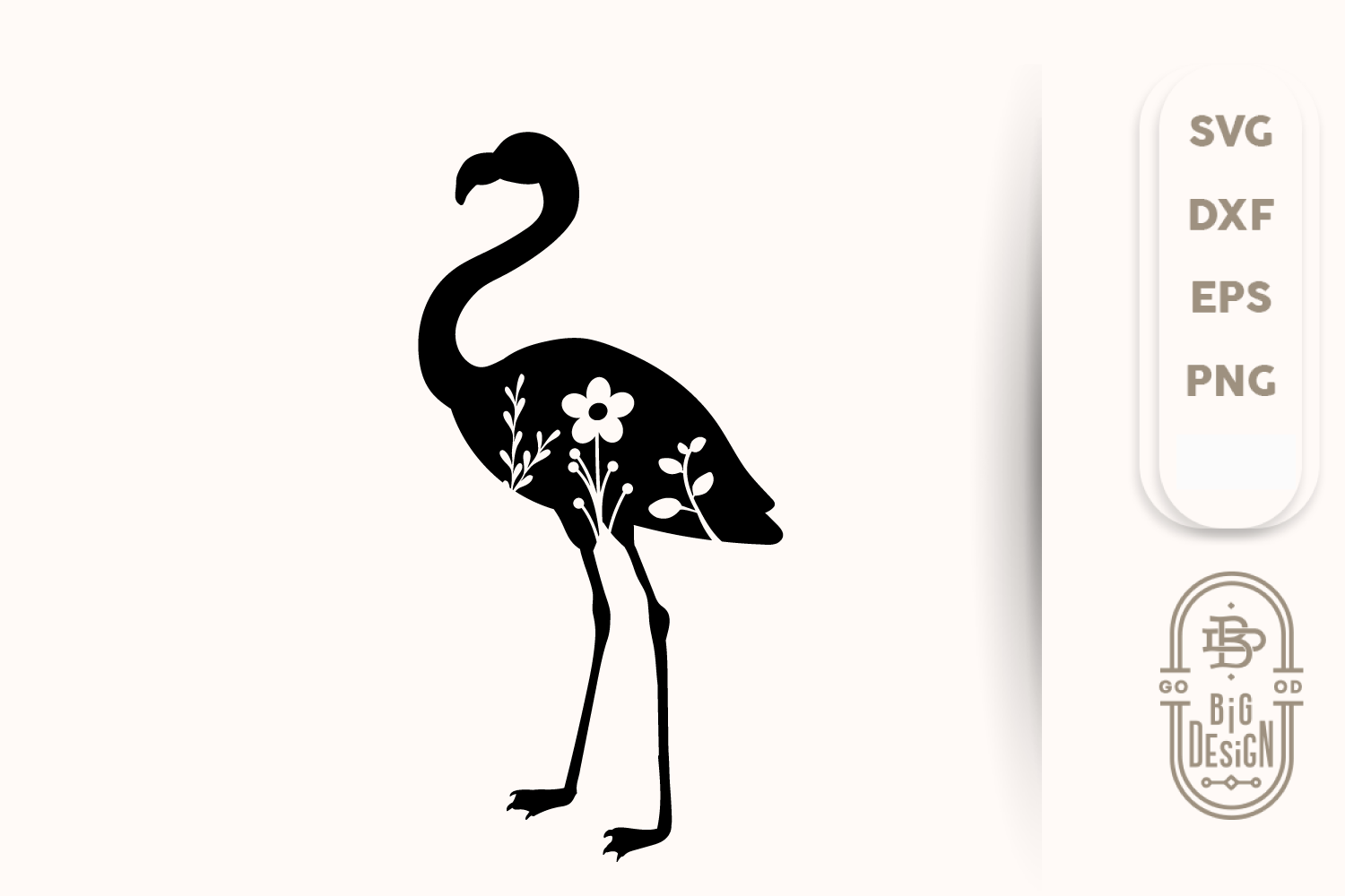 Download Free Svg Floral Flamingo Svg File Flamingo Silhouette Design Shopy
