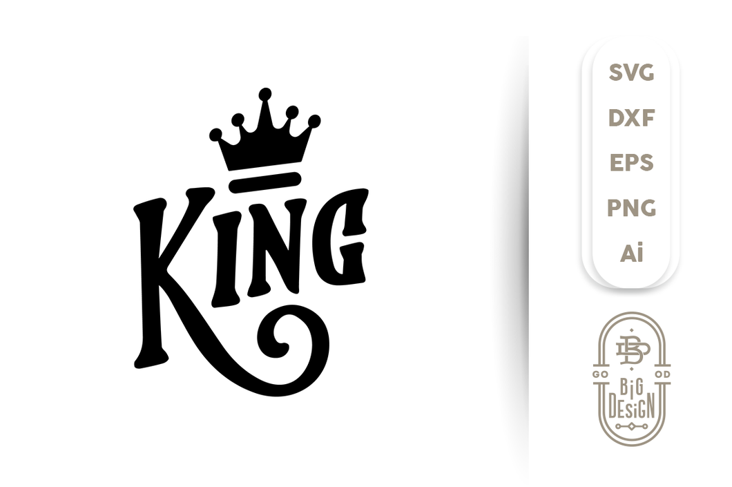 Download King Svg File Crown Svg Design Shopy