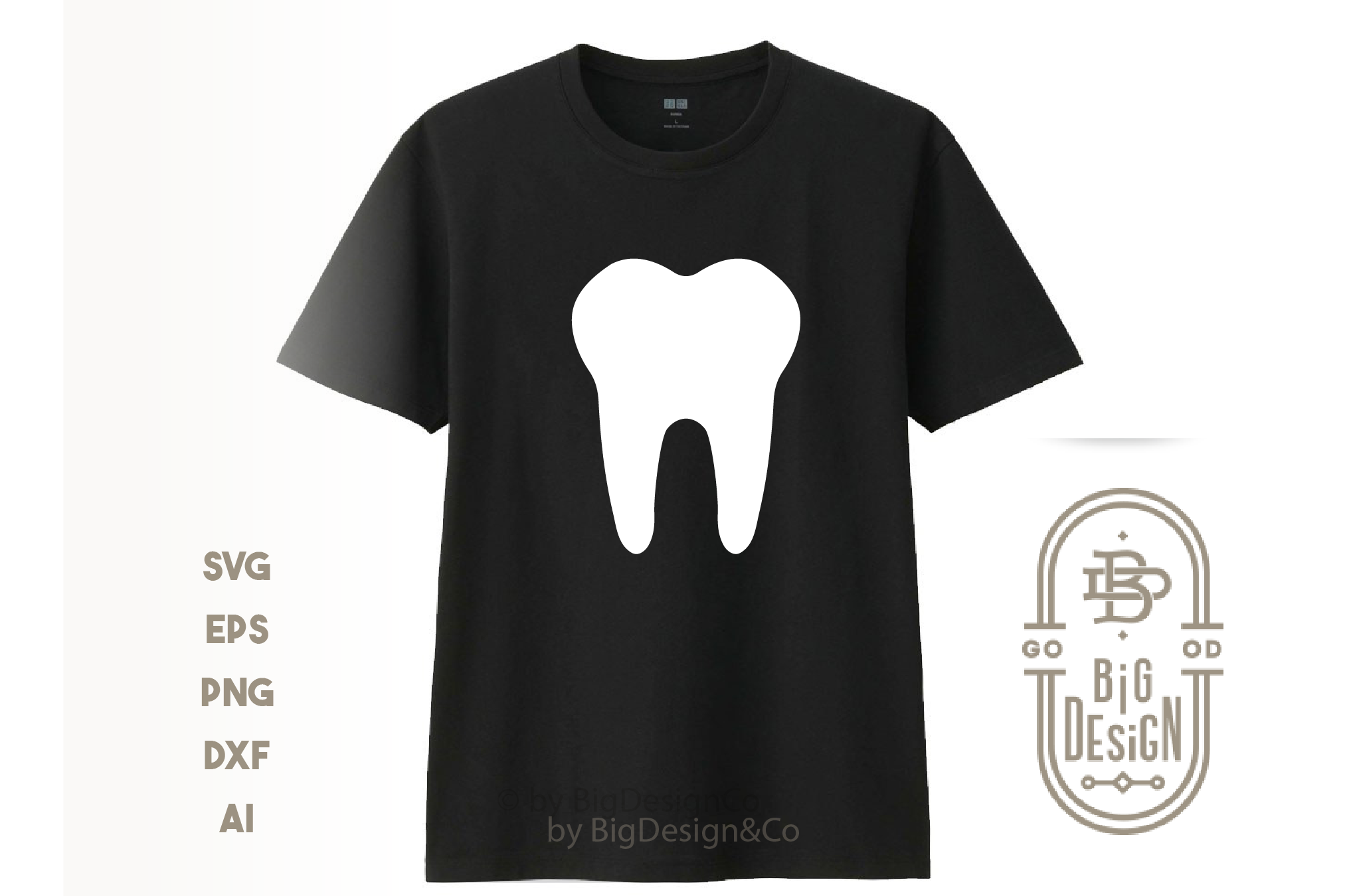 Download Free Svg Tooth Svg Cut File Tooth Silhouette Design Shopy