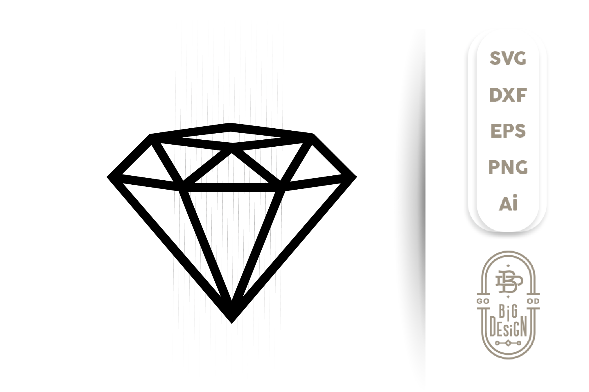 Download Free Svg Diamond Svg File Diamond Svg Cut File Diamond Outline E Design Shopy