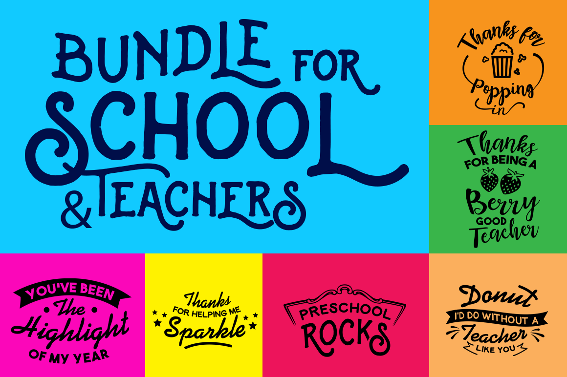 Download School Bundle Svg For School And Teachers Teacher Bundle Svg Files Design Shopy