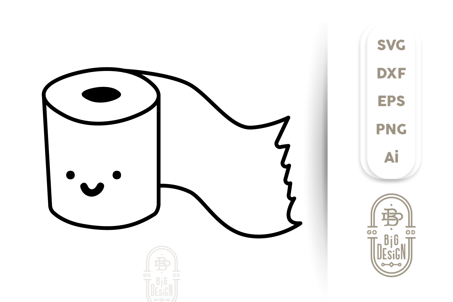Download Toilet Paper Svg File Cute Toilet Paper Roll Toilet Humor Svg Design Shopy