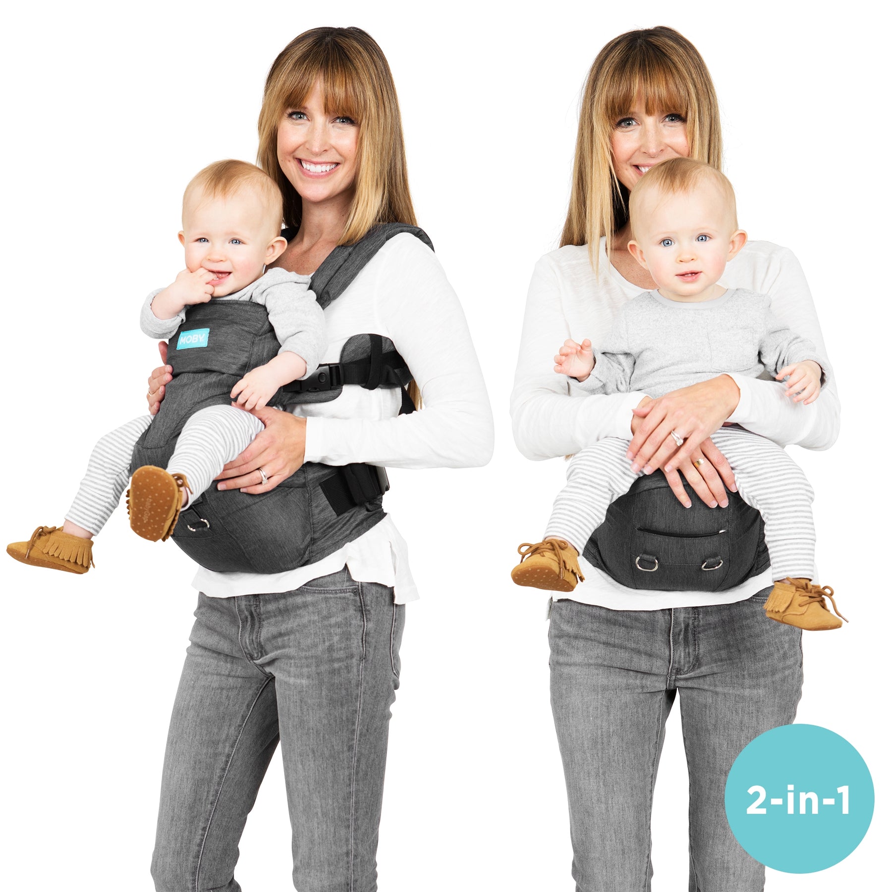 MOBY Baby 2-in-1 Carrier : 4 Carrier 