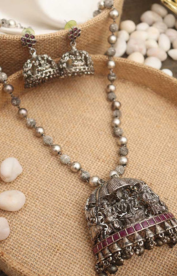 Exquisite Silver Necklace