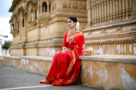 Kanjeevaram silk saree