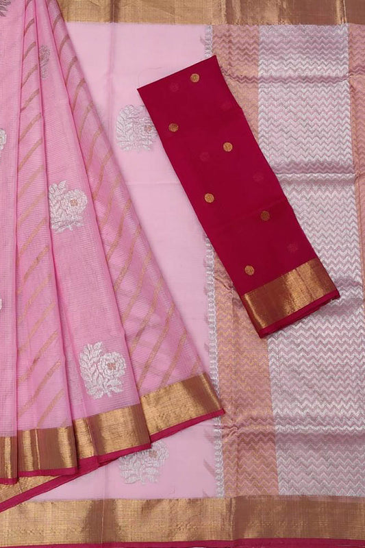 Pink Kota Cotton Saree, Candid Dil Ki Baat