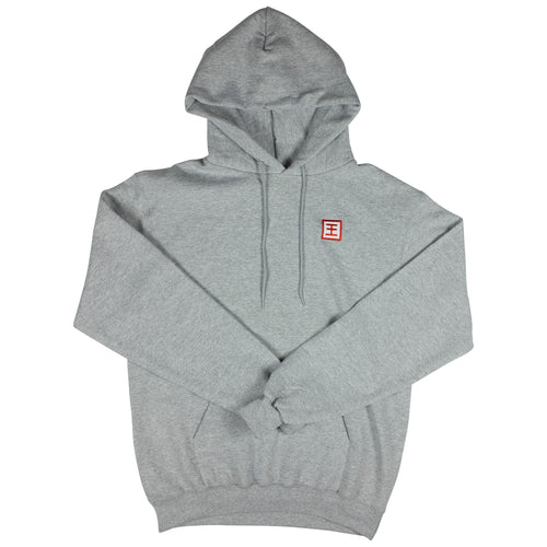 red youth champion hoodie