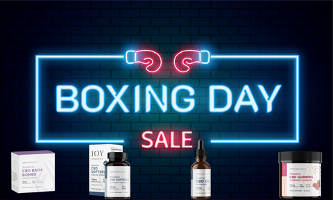 Pairidaeza Health Joy Organics CBD Boxing day sale