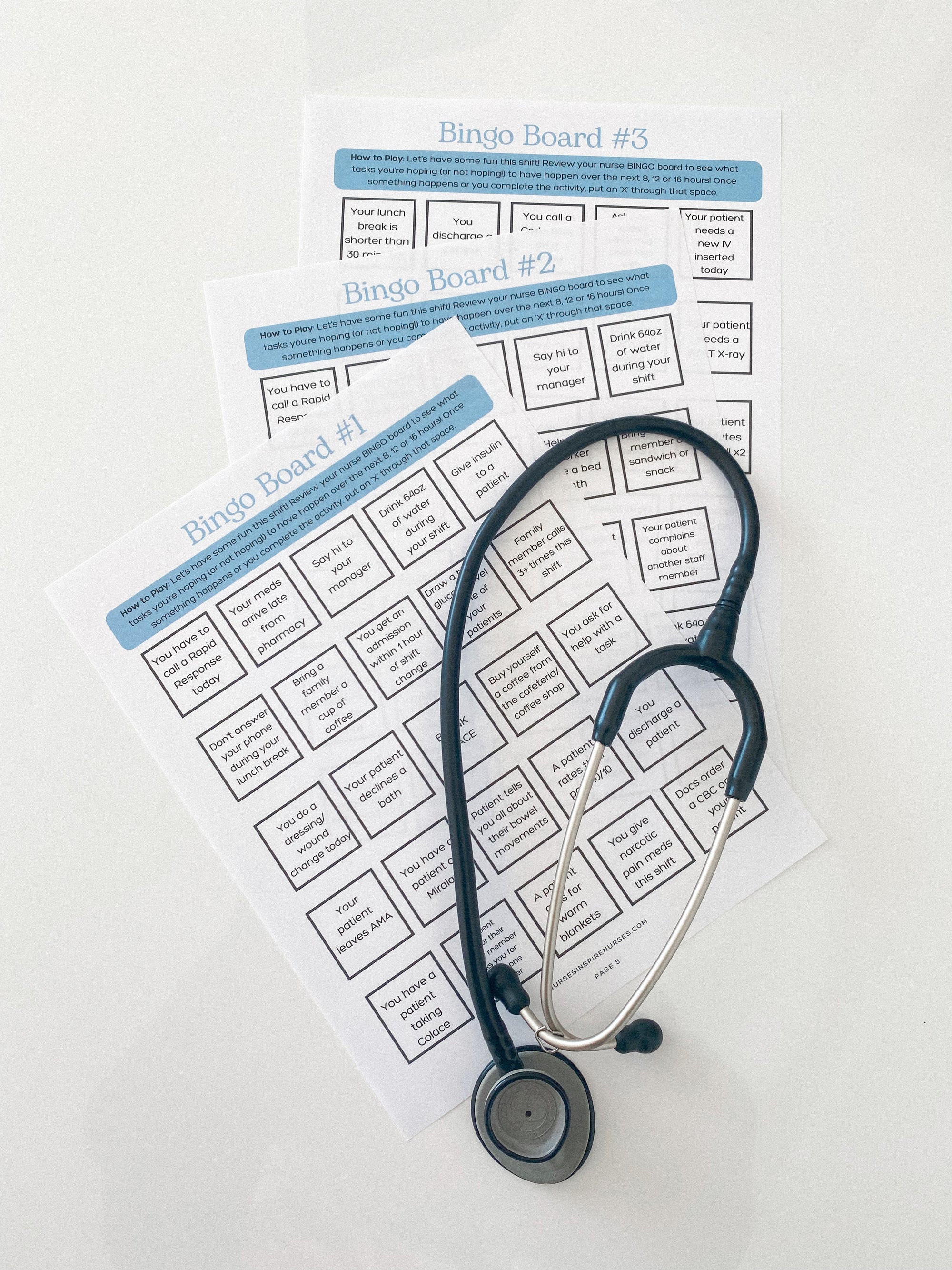 louter campus Ontdek Digital Resource: Nurse Bingo - nursesinspirenurses