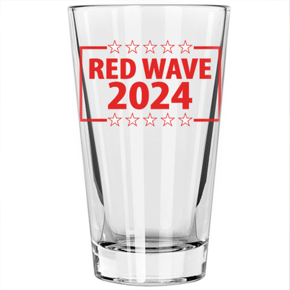 Red Wave 2024 Glass