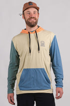 Men's Graphic Traverse Tek Hoodie Nav Image 1