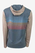 Men's Graphic Traverse Tek Hoodie Nav Image 7