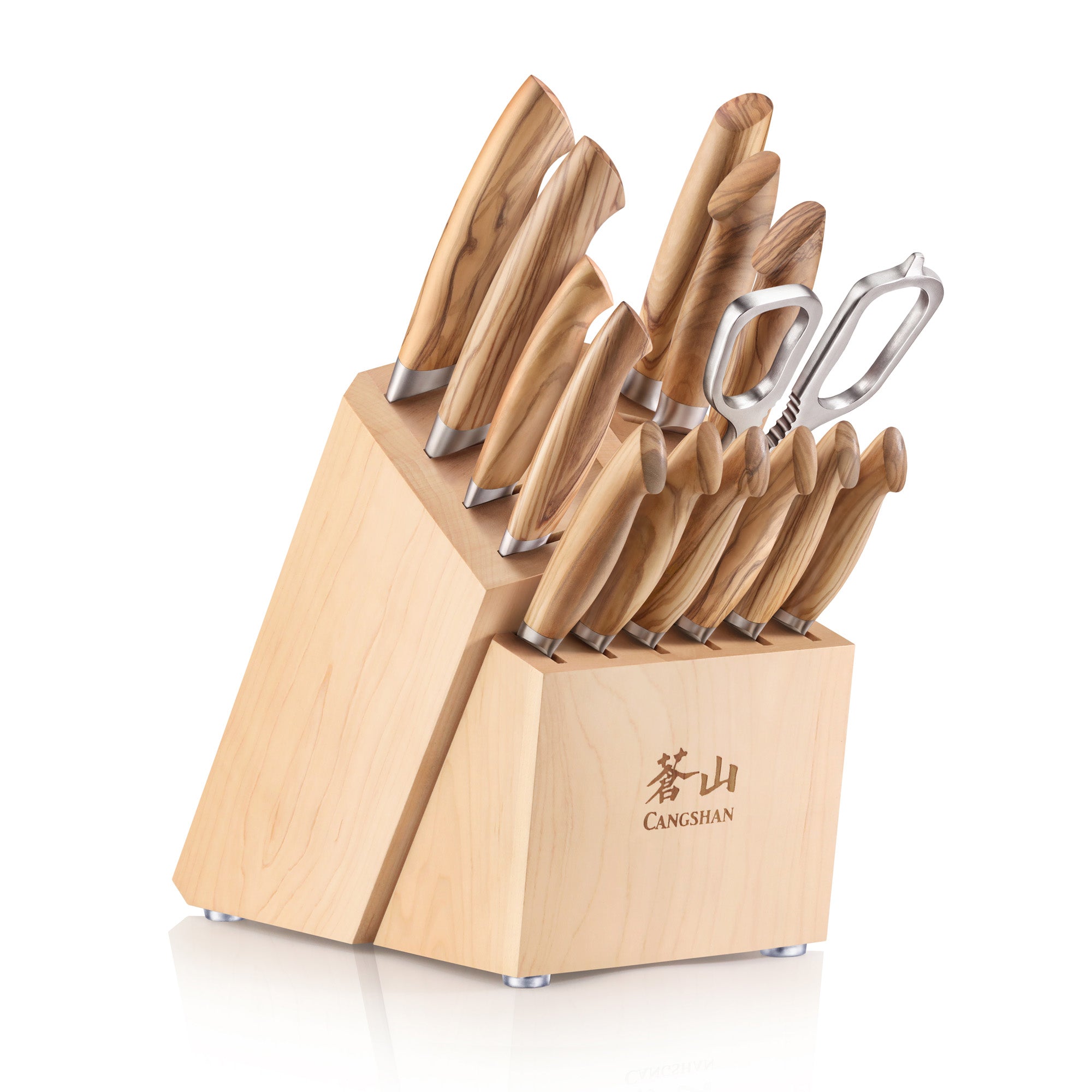 TS Series 8-Piece Knife Block Set, Cangshan Cutlery