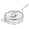 Demelere Industry 3 Qt. Saute Pan with Helper Handle and Lid