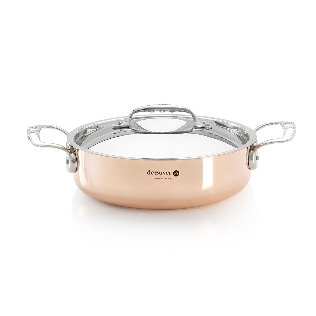 de Buyer MINERAL B Carbon Steel Omelette Pan - 8” Diameter, Naturally  Nonstick - Made in France