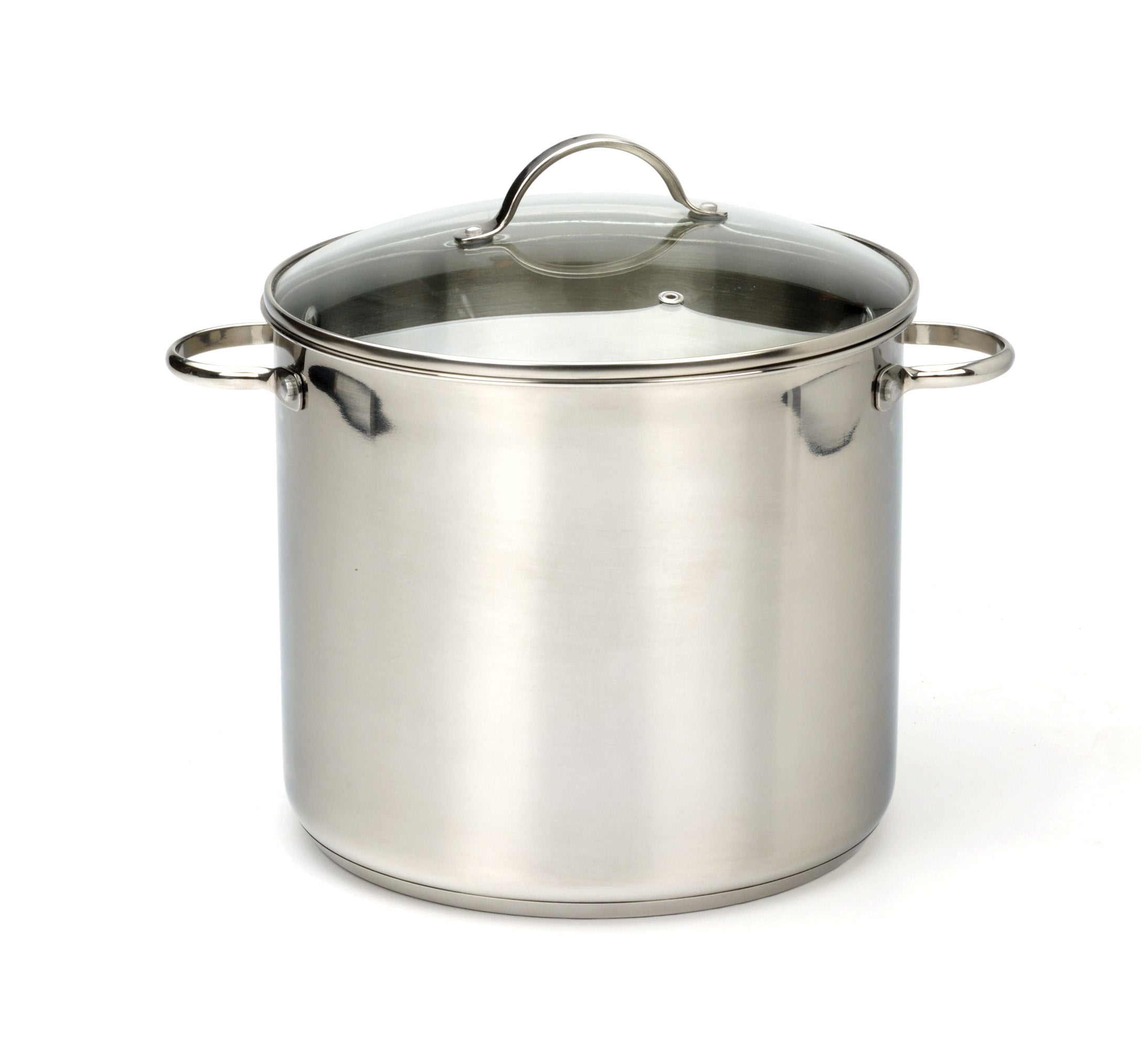 Tramontina Gourmet Tri-Ply Clad 8 Qt. Stock Pot with Lid