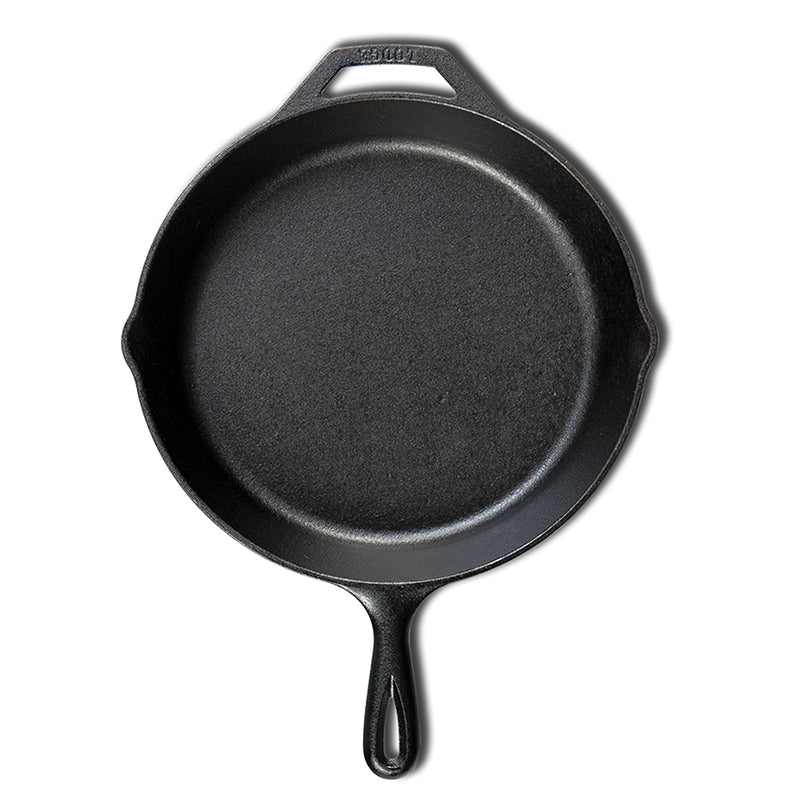 Lodge Blacklock Cast Iron Skillet, Triple Seasoned 12 inch Frying Pan BL39SK